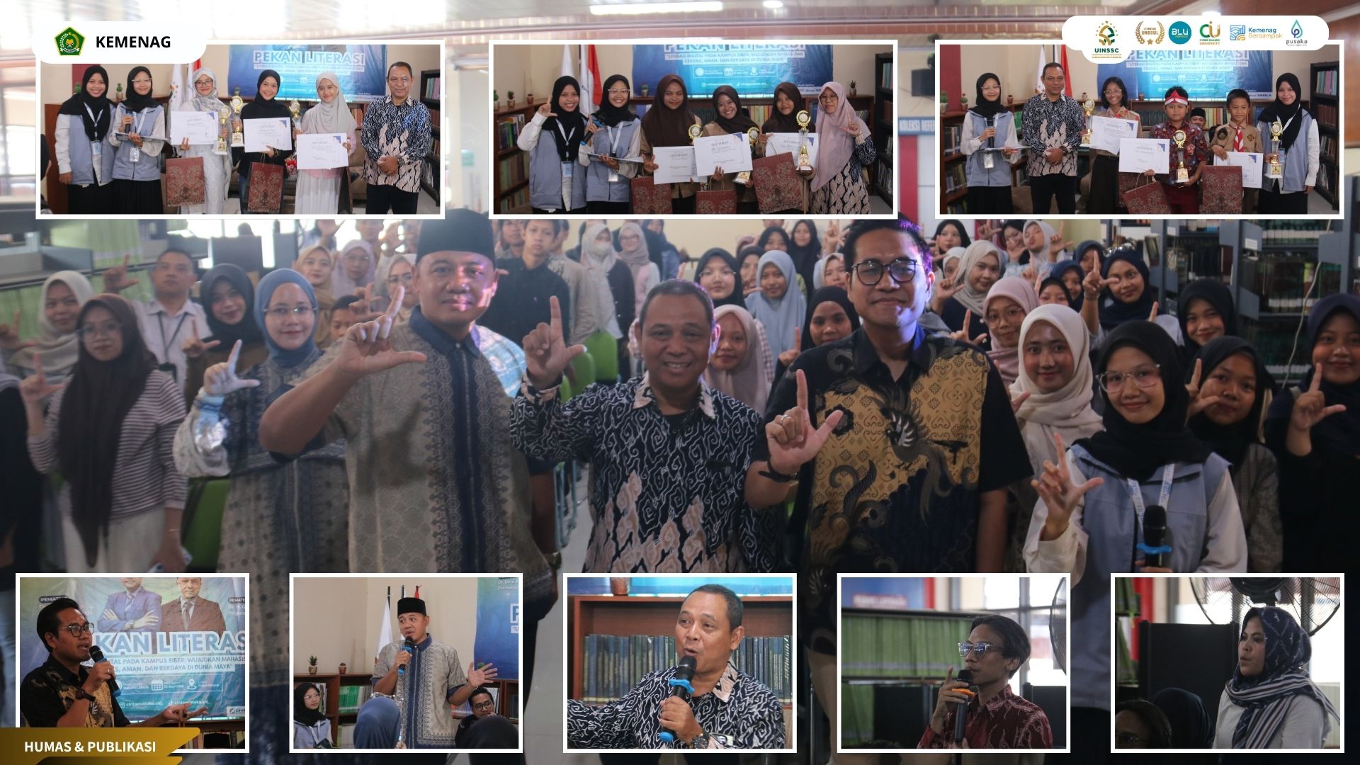 Cerdas dan Berdaya di Ruang Digital: UPT Pusat Perpustakaan UIN SSC Hadirkan Pakar Hukum dan Teknologi