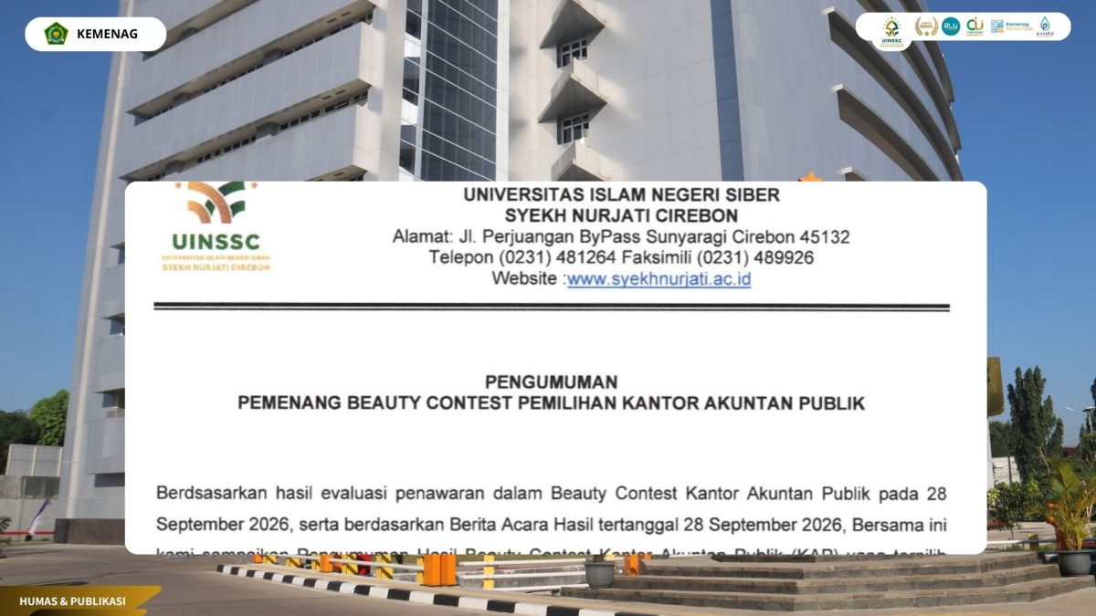 Pengumuman Pemenang Beauty Contest Pemilihan Kantor Akuntan Publik