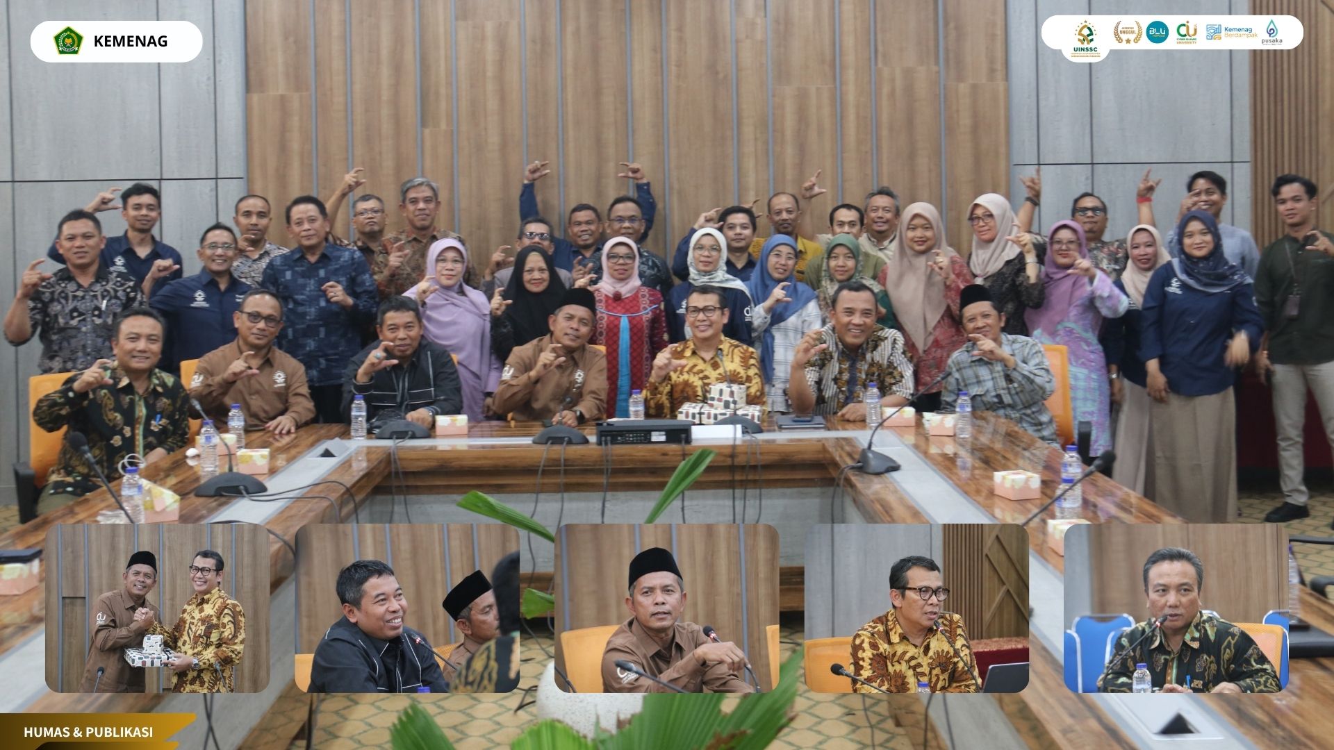 UIN Siber Syekh Nurjati Cirebon Gelar Rapat Evaluasi Pelaksanaan Anggaran TW III Sekaligus Momen Perpisahan Ketua Dewas