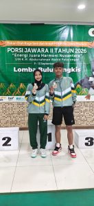 UIN Siber Cirebon Raih Juara III Bulutangkis PORSI Jawara II, Ganda Campuran Tembus Podium Nasional