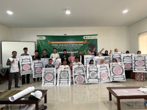 Adit Baiturrochman Juara I Kaligrafi Naskah, Bawa UIN Siber Cirebon ke Puncak PORSI Jawara II