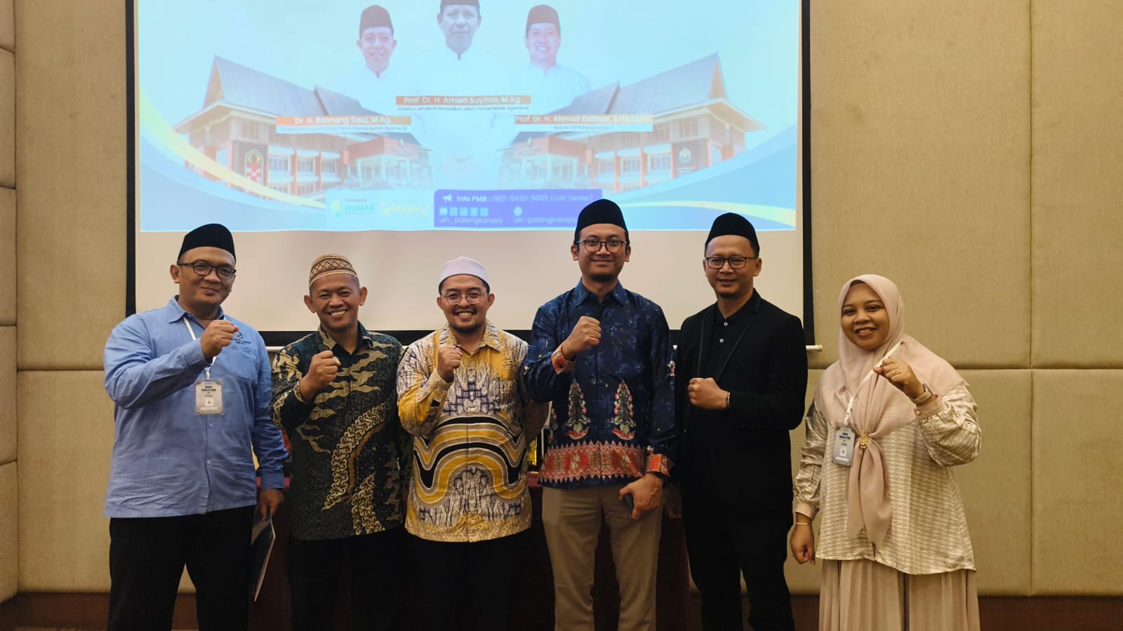 Delegasi UPT Ma’had Al-Jami’ah UIN Siber mengikuti Munas XIII Mudir Ma’had PTKIN 2026.