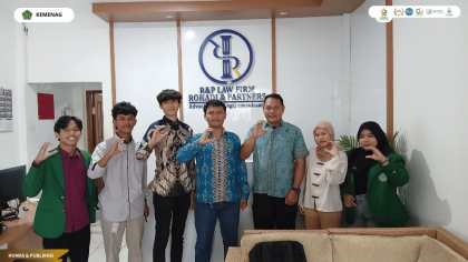 Mahasiswa Fakultas Syariah UIN Siber Cirebon melaksanakan PPL di R&P Law Firm Rohadi & Partner.