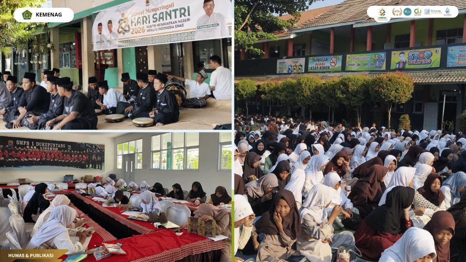 Mahasiswa PLP FITK UIN Siber Cirebon Dukung Pengembangan Bakat Siswa dalam Hari Santri di SMPN 1 Dukupuntang