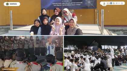 Mahasiswa PLP FITK UIN Siber Cirebon turut berpartisipasi dalam kegiatan Pancawaluya untuk mendukung penguatan karakter dan kebersamaan siswa di SMAN 1 Arjawinangun.