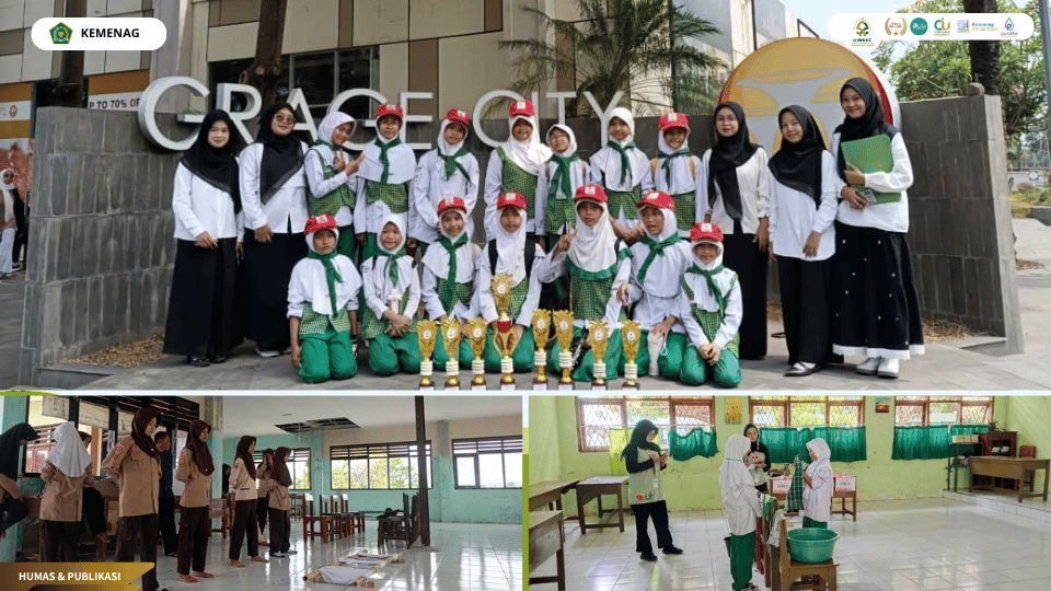 Mahasiswa PLP UIN Siber Cirebon mendampingi Tim PMR MI Salafiyah Kota Cirebon dalam EADP PMR PMI Kota Cirebon 2026.