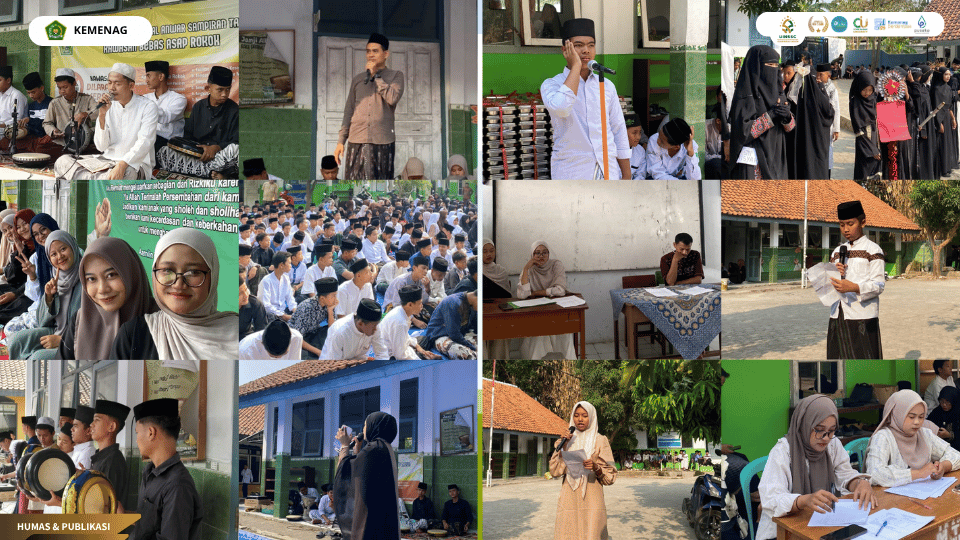 Mahasiswa PLP UIN Siber Cirebon terlibat dalam Peringatan Maulid Nabi Muhammad SAW di MTs Al-Anwar