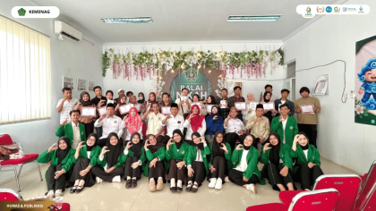 Mahasiswa PPL Program Studi Bimbingan dan Konseling Islam UIN Siber Cirebon mendukung pelaksanaan Bimbingan Perkawinan di KUA Harjamukti.
