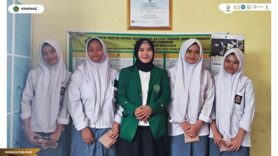 Mahasiswa PPL UIN Siber Cirebon melaksanakan kegiatan pembelajaran di MAN 2 Babakan Ciwaringin