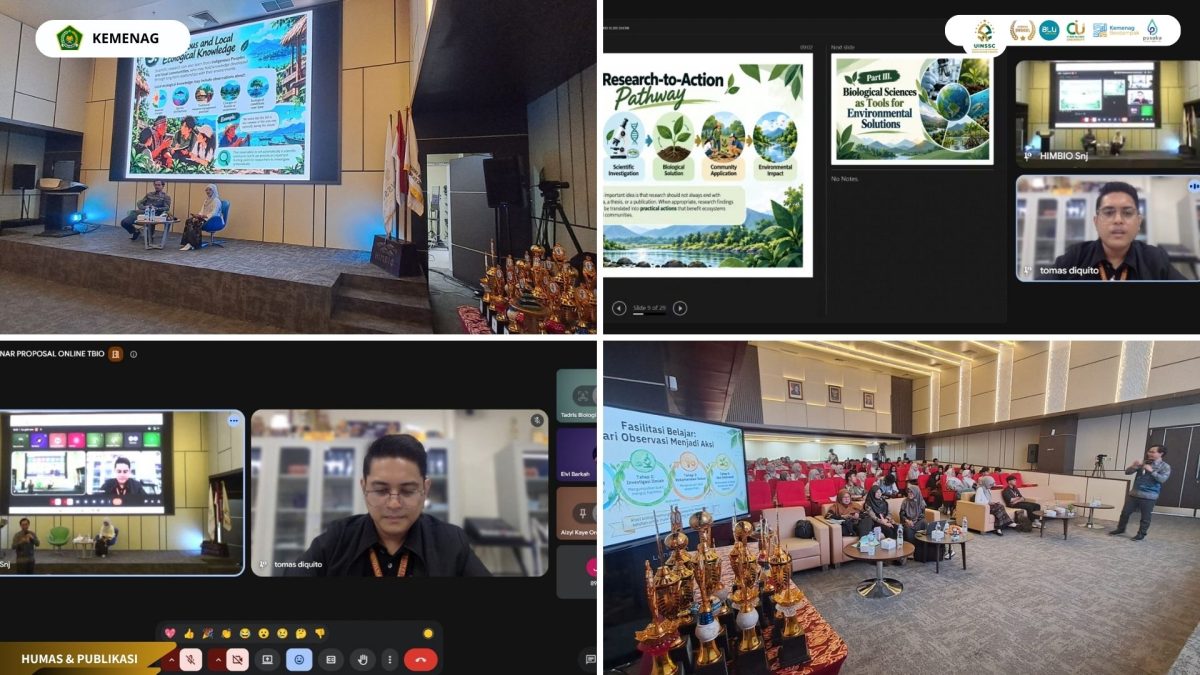 BIO-FOX 2026 Hadirkan Seminar Internasional, Mahasiswa UIN Siber Cirebon Bertukar Gagasan dengan Filipina