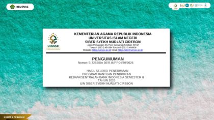 Pengumuman Hasil Seleksi Penerimaan Program Bantuan Pendidikan Kebanksentralan BI Semester II Tahun 2026
