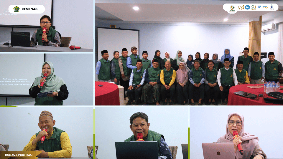 Penutupan Workshop Telaah Substansi Modul Ma’had Al-Jami’ah UIN Siber Cirebon bersama Mudir Ma’had, narasumber LPM, dan para tutor.
