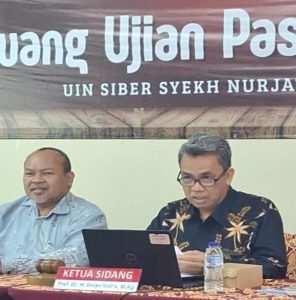 Ujian Proposal Doktor HKI UIN Siber Cirebon, Isra Ruddin Teliti Perlindungan Ekonomi Digital Suami Istri