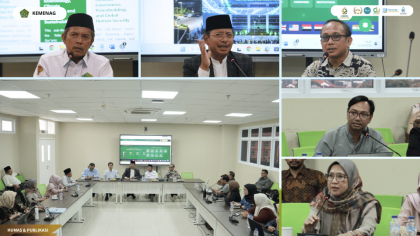 Rapat koordinasi finalisasi AICIS+ 2026 bersama Kemenag dan panitia lokal di Gedung Siber UIN Siber Syekh Nurjati Cirebon
