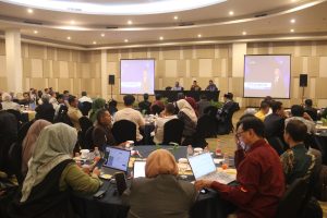 Rapat koordinasi panitia lokal AICIS+ 2026 UIN Siber Cirebon di Swiss-Belhotel Cirebon.