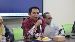 Riyanto menyampaikan materi manajemen risiko berbasis ISO 310002018
