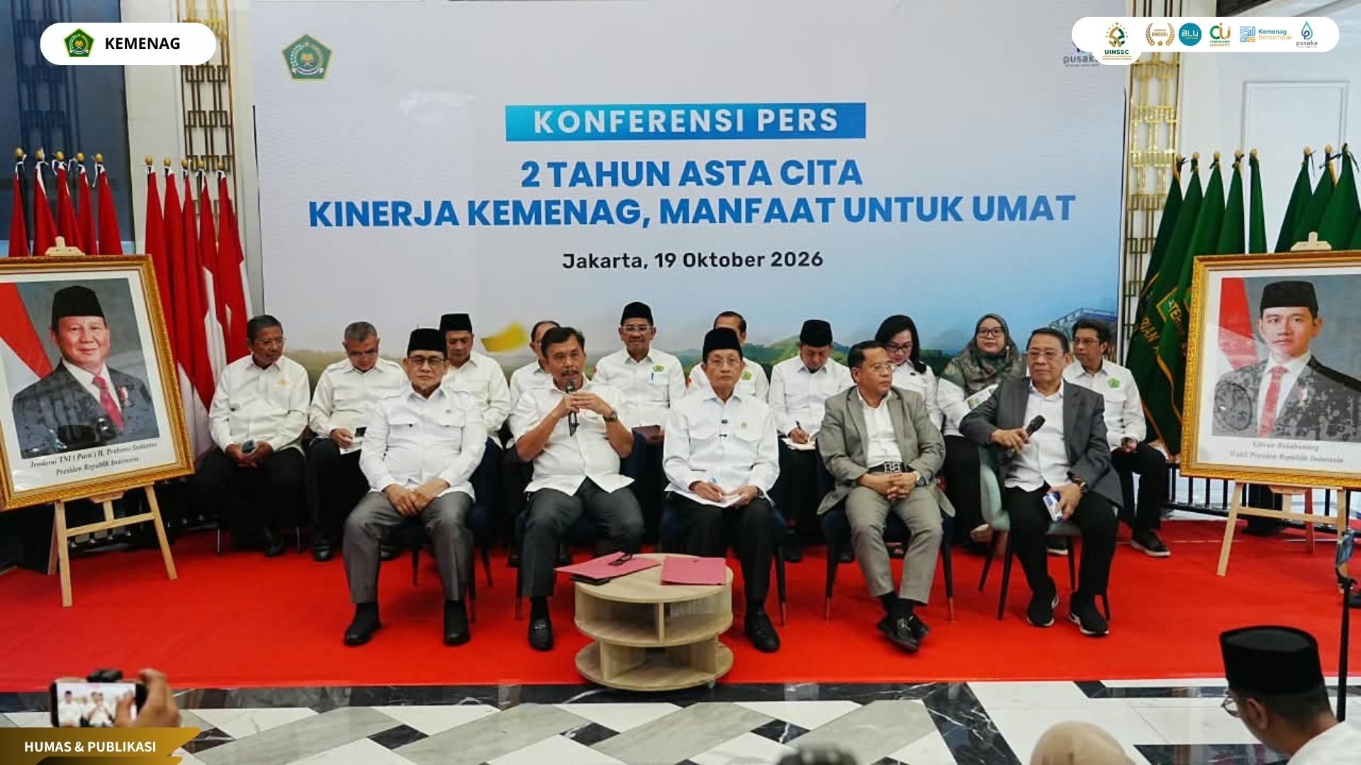 Dua Tahun Asta Cita, Jutaan Umat Rasakan Manfaat Kinerja Kemenag