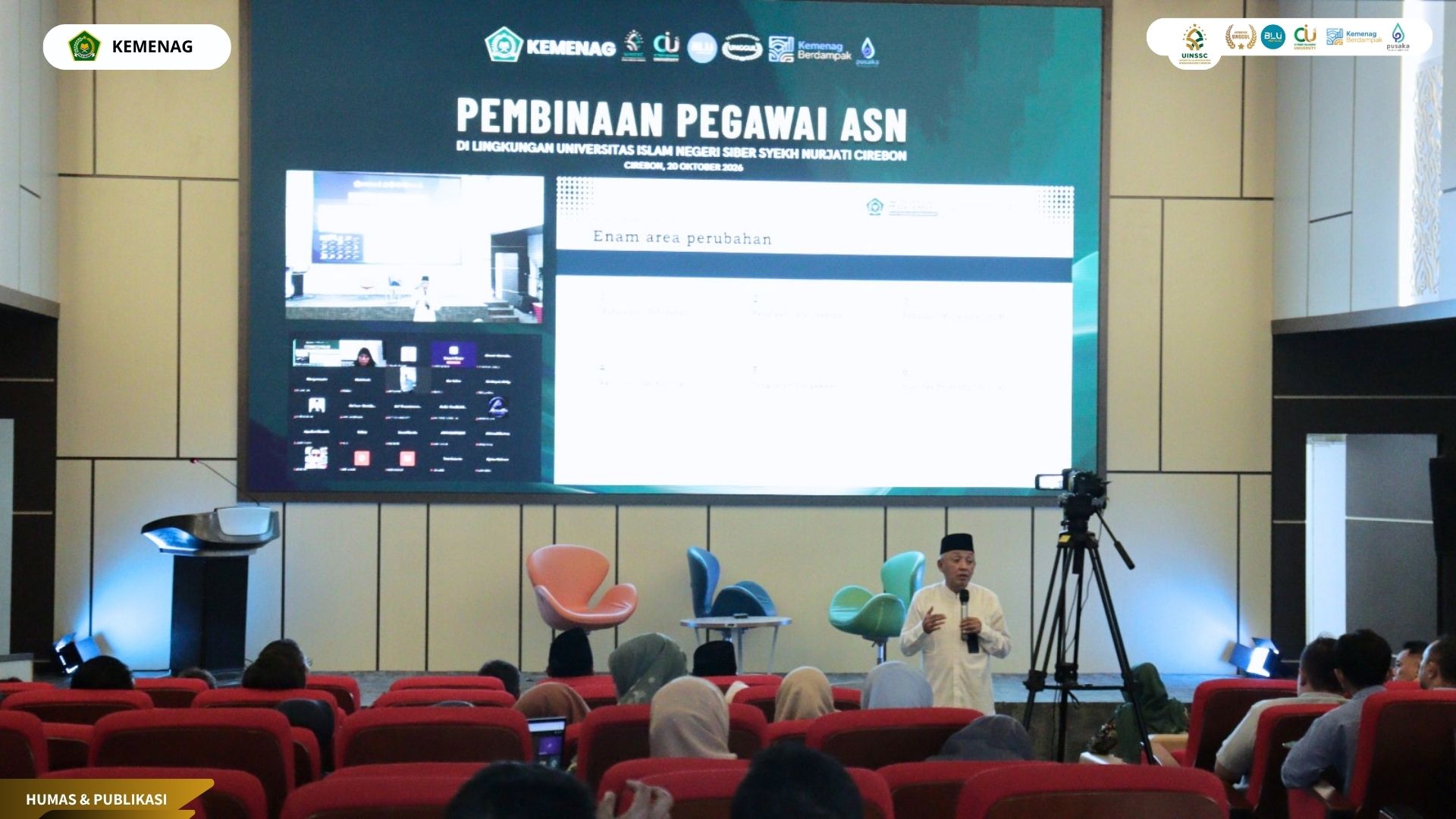 Inspektorat Jenderal Kemenag RI Dorong ASN UIN Siber Cirebon Bangun Zona Integritas, AICIS+ 2026 Jadi Ujian Nyata
