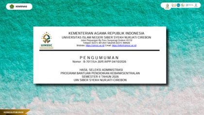 Pengumuman Hasil Seleksi Administrasi Program Bantuan Pendidikan Kebanksentralan Semester II Tahun 2026