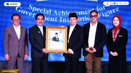 Raih Top GPR Figure Award 2026, Menag Apresiasi Kerja Kehumasan ASN Kemenag
