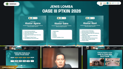 Tim Humas UIN Siber Cirebon mengikuti Rapat Koordinasi Kehumasan OASE 2026 secara daring melalui Zoom Meeting.Tim Humas UIN Siber Cirebon mengikuti Rapat Koordinasi Kehumasan OASE 2026 secara dari