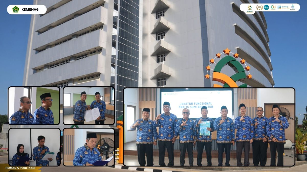 UIN Siber Syekh Nurjati Cirebon Lantik Pejabat Fungsional, Rektor Tekankan Pentingnya Sinergi dan Peningkatan Layanan