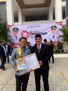 Mahasiswa Magister PMI UIN Siber Cirebon Raih Penghargaan Pemuda Pelopor Terbaik Kota Cirebon