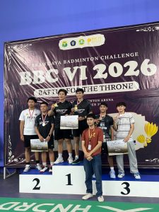 Rezky Kurniawan Mahasiswa Fasya UIN Siber Cirebon Raih Juara 3 Bulutangkis Nasional Brawijaya Badminton Challenge VI 2026